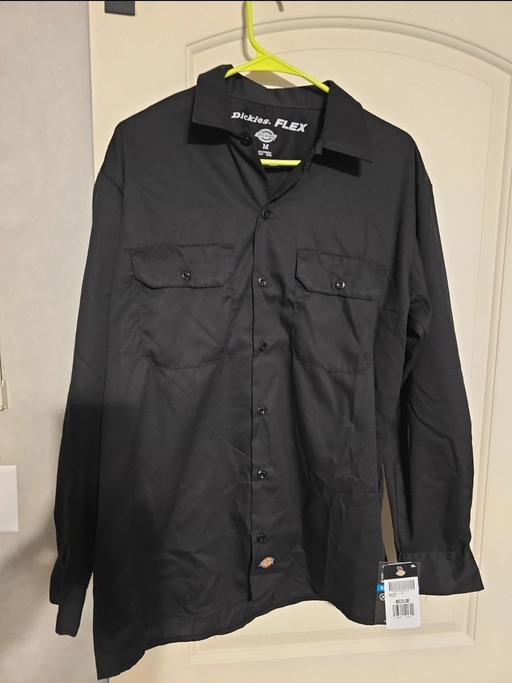 Dickies Black Flex Lightweight Shirt Jacket
